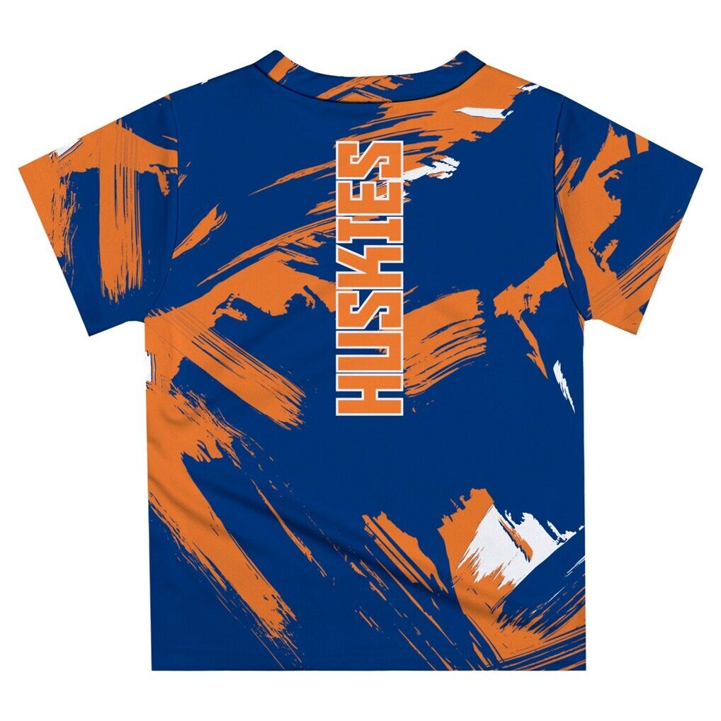 Houston Christian Huskies Vive La Fete Youth Paint Brush T-Shirt