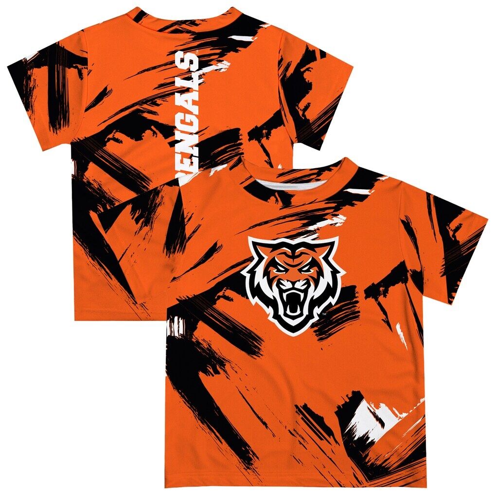 Idaho State Bengals Vive La Fete Youth Paint Brush T-Shirt