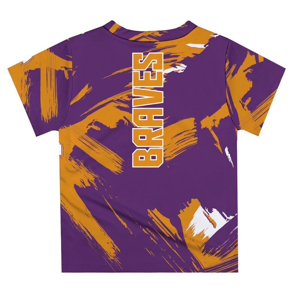 Alcorn State Braves Vive La Fete Youth Paint Brush T-Shirt