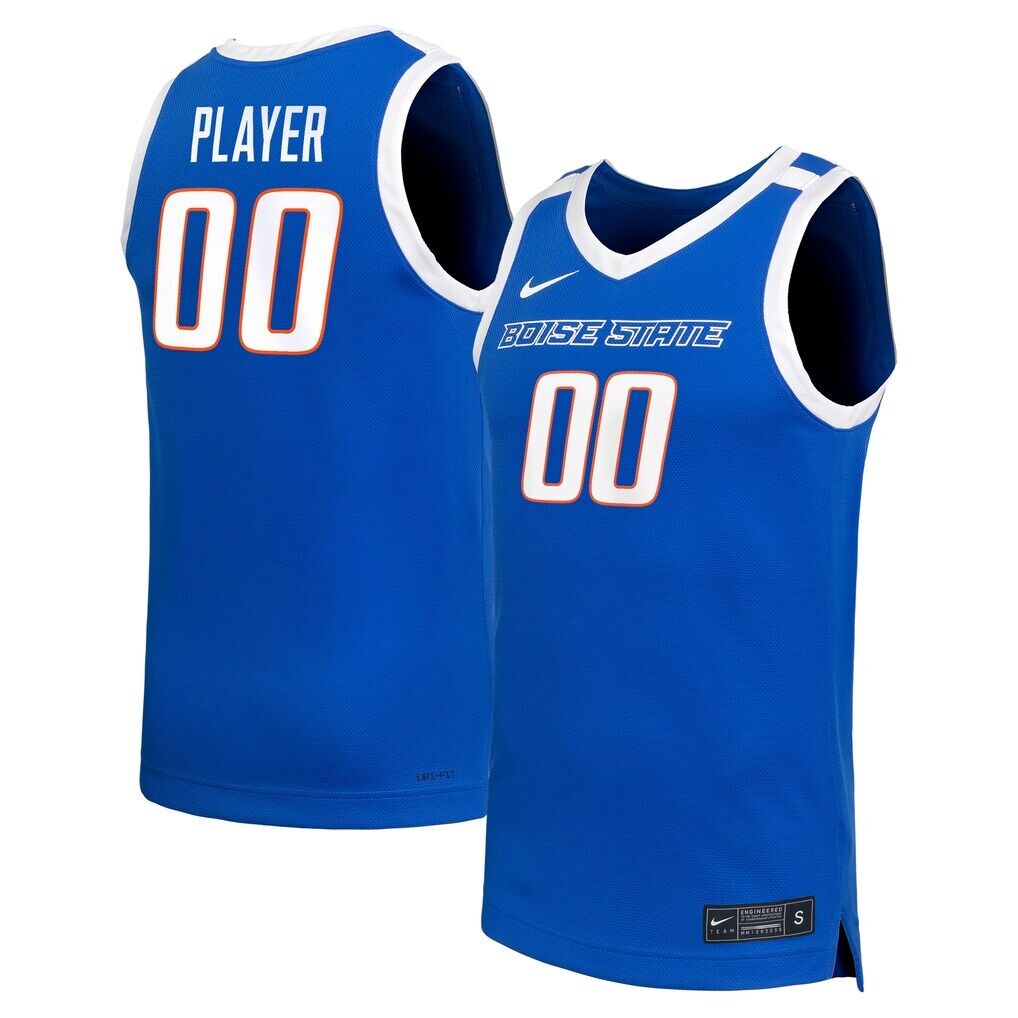 Boise State Broncos Nike Unisex NIL Pick-A-Player Men's Basketball Replica Jersey - Royal