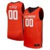 Illinois Fighting Illini Nike Unisex NIL Pick-A-Player Women's Basketball Replica Jersey - Orange - Front View