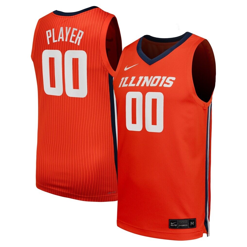 Illinois Fighting Illini Nike Unisex NIL Pick-A-Player Women's Basketball Replica Jersey