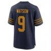 Christian Watson Green Bay Packers Nike The 1923 Classic Game Jersey - Navy - Detail View