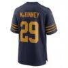 Xavier McKinney Green Bay Packers Nike The 1923 Classic Game Jersey - Navy - Detail View