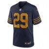 Xavier McKinney Green Bay Packers Nike The 1923 Classic Game Jersey - Navy - Side View