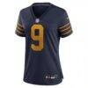 Christian Watson Green Bay Packers Nike Women's The 1923 Classic Game Jersey - Navy - Side View
