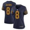 Josh Jacobs Green Bay Packers Nike Women's The 1923 Classic Game Jersey - Navy - Front View