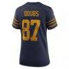 Romeo Doubs Green Bay Packers Nike Women's The 1923 Classic Game Jersey - Navy - Detail View