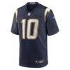 Justin Herbert Los Angeles Chargers Nike Alternate Super Chargers Game Player Jersey - Navy - Alt1