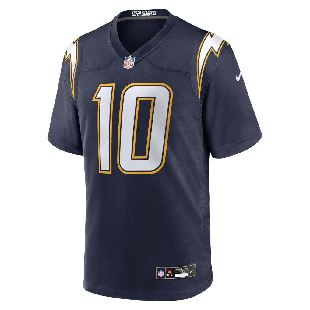 Justin Herbert Los Angeles Chargers Nike Alternate Super Chargers Game Player Jersey