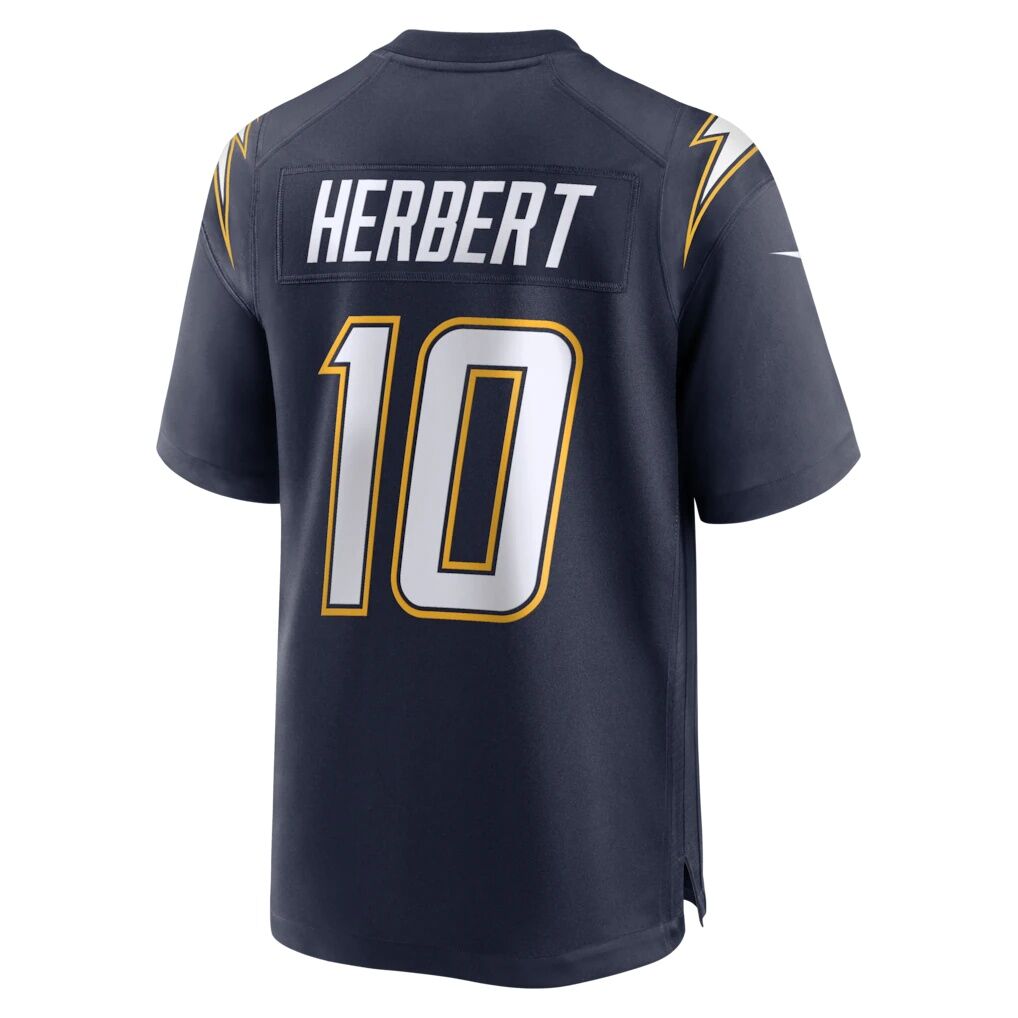 Justin Herbert Los Angeles Chargers Nike Alternate Super Chargers Game Player Jersey