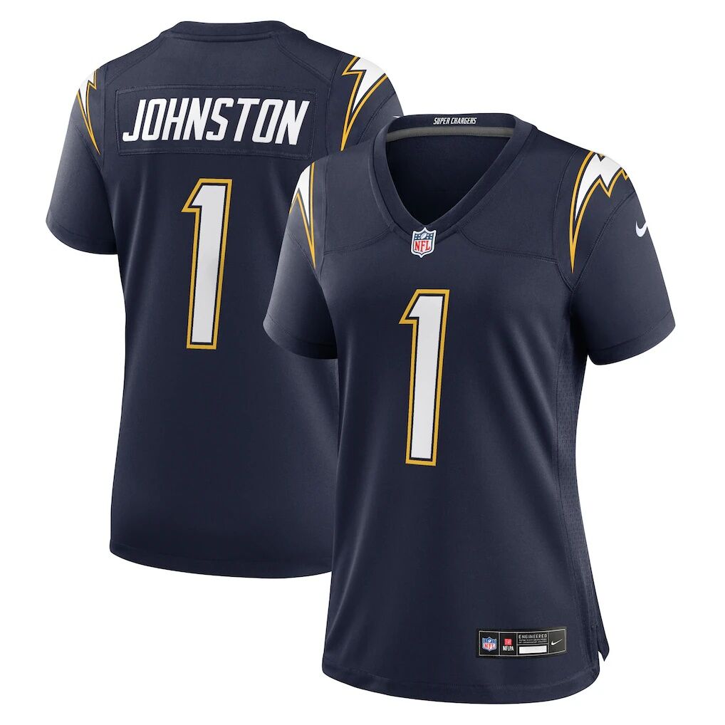 Quentin Johnston Los Angeles Chargers Nike Women's Alternate Super Chargers Game Jersey