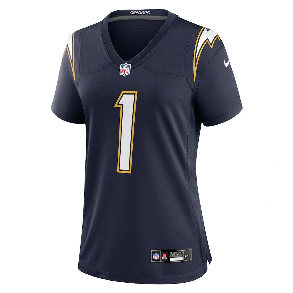 Quentin Johnston Los Angeles Chargers Nike Women's Alternate Super Chargers Game Jersey