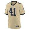 Alvin Kamara New Orleans Saints Nike Gameday Golds Alternate Game Player Jersey - Gold - Alt1
