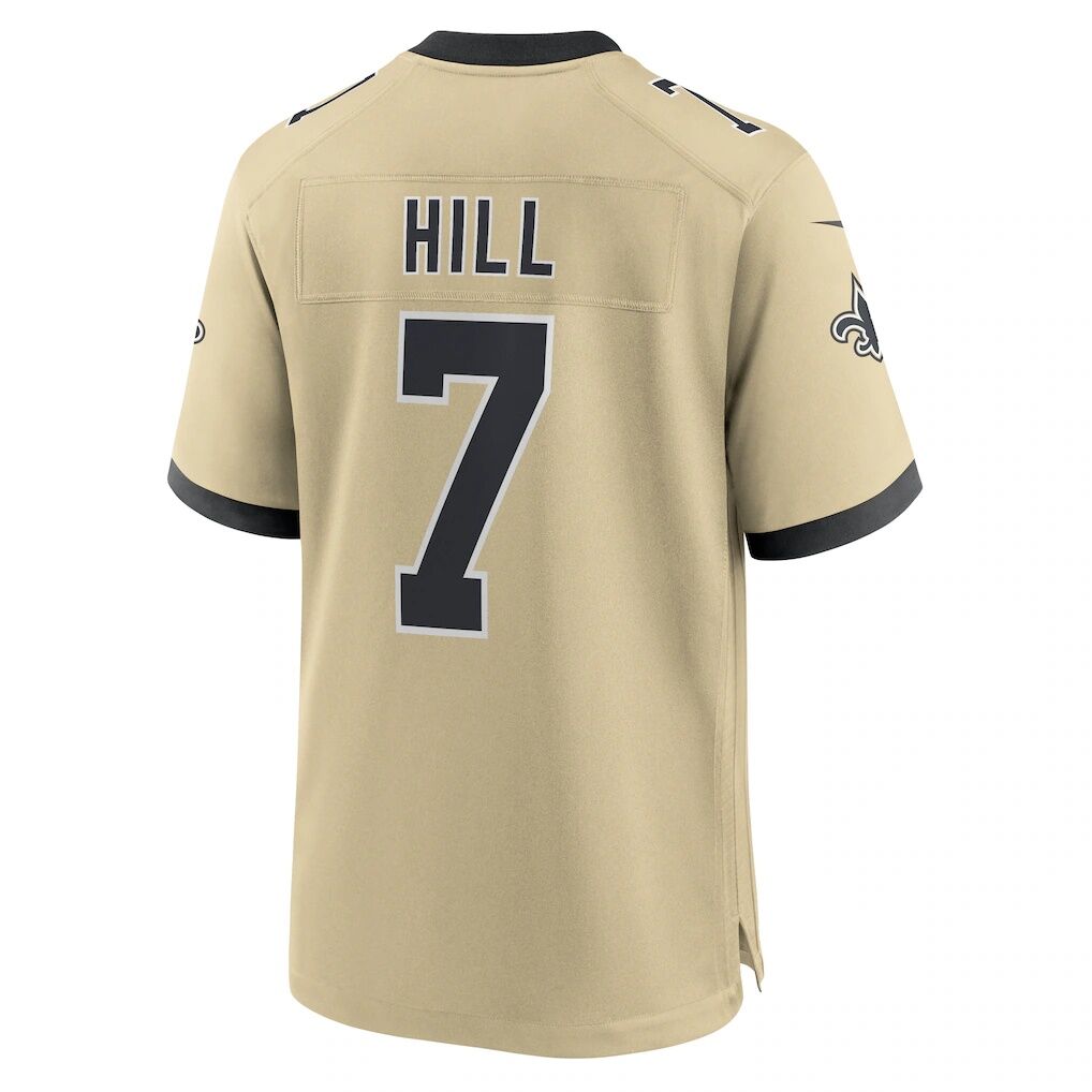 Taysom Hill New Orleans Saints Nike Gameday Golds Alternate Game Player Jersey