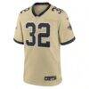 Tyrann Mathieu New Orleans Saints Nike Gameday Golds Alternate Game Player Jersey - Gold - Side View
