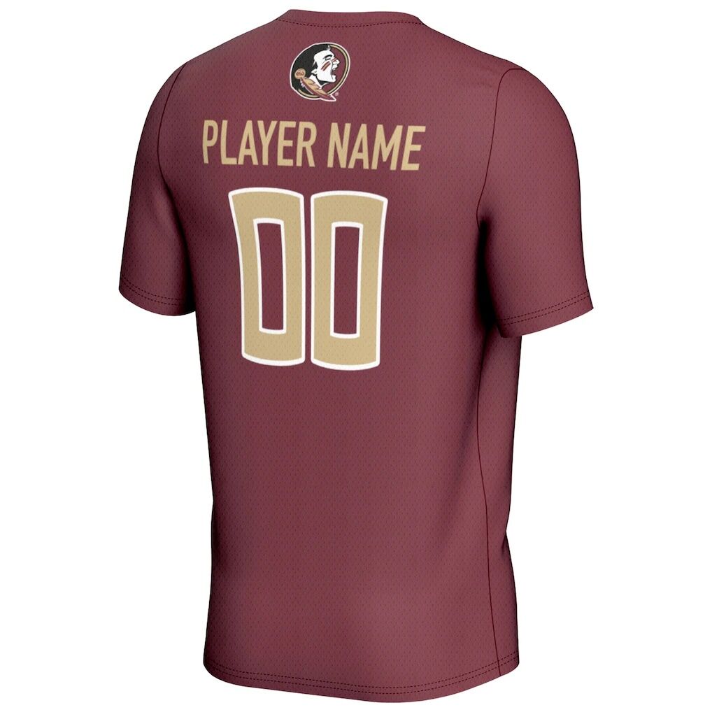 Florida State Seminoles GameDay Greats Unisex NIL Pick-A-Player Lightweight Collegiate Soccer Fashion Jersey - Garnet