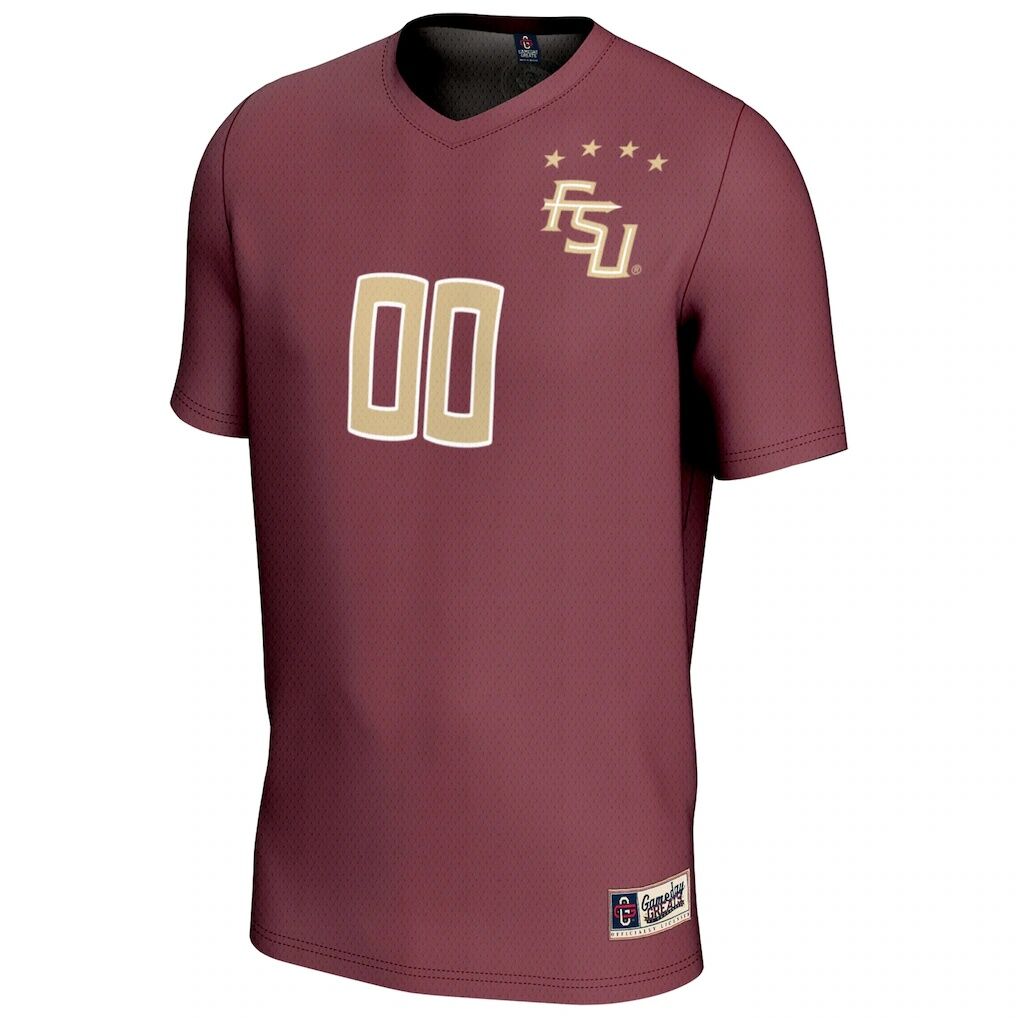 Florida State Seminoles GameDay Greats Unisex NIL Pick-A-Player Lightweight Collegiate Soccer Fashion Jersey - Garnet