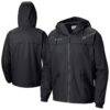 Charlotte Hornets Columbia Oroville Creek Lined Full-Zip Jacket - Black - Front View