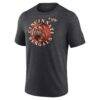 Cincinnati Bengals Sporting Chance Tri-Blend T-Shirt - Charcoal - Side View