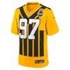 Cameron Heyward Pittsburgh Steelers Nike Alternate 1933 Throwback Game Jersey - Gold - Alt1