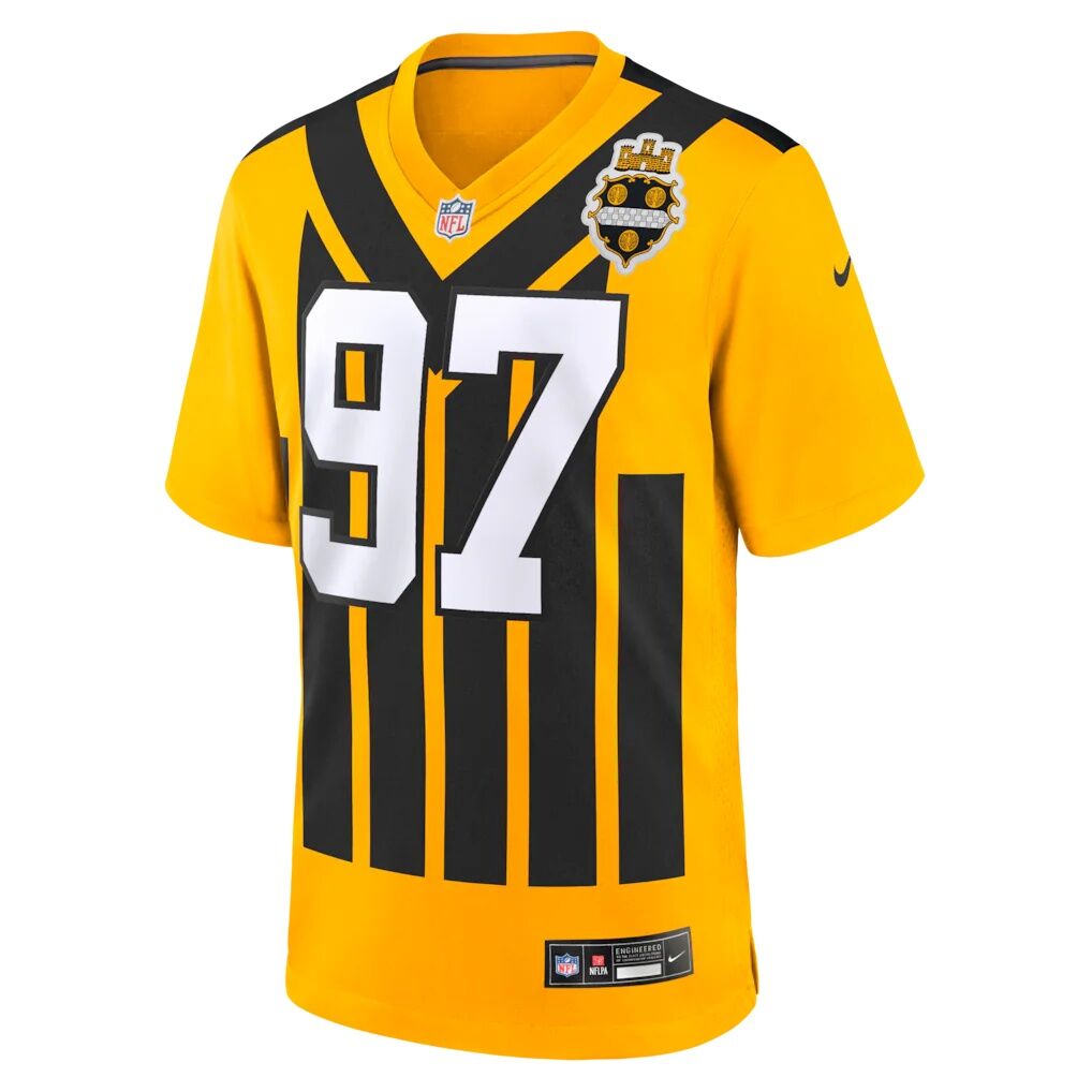 Cameron Heyward Pittsburgh Steelers Nike Alternate 1933 Throwback Game Jersey