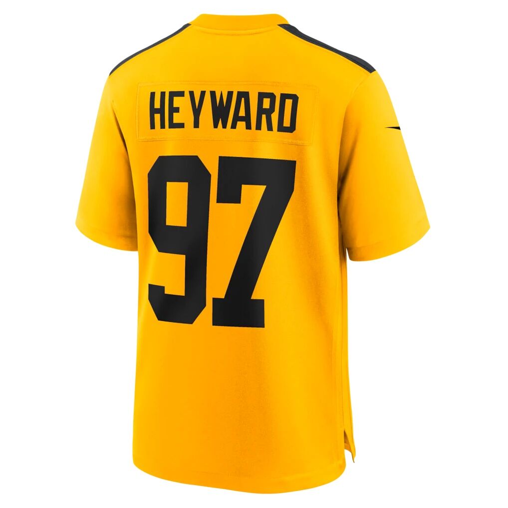 Cameron Heyward Pittsburgh Steelers Nike Alternate 1933 Throwback Game Jersey