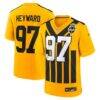 Cameron Heyward Pittsburgh Steelers Nike Alternate 1933 Throwback Game Jersey - Gold - Front View