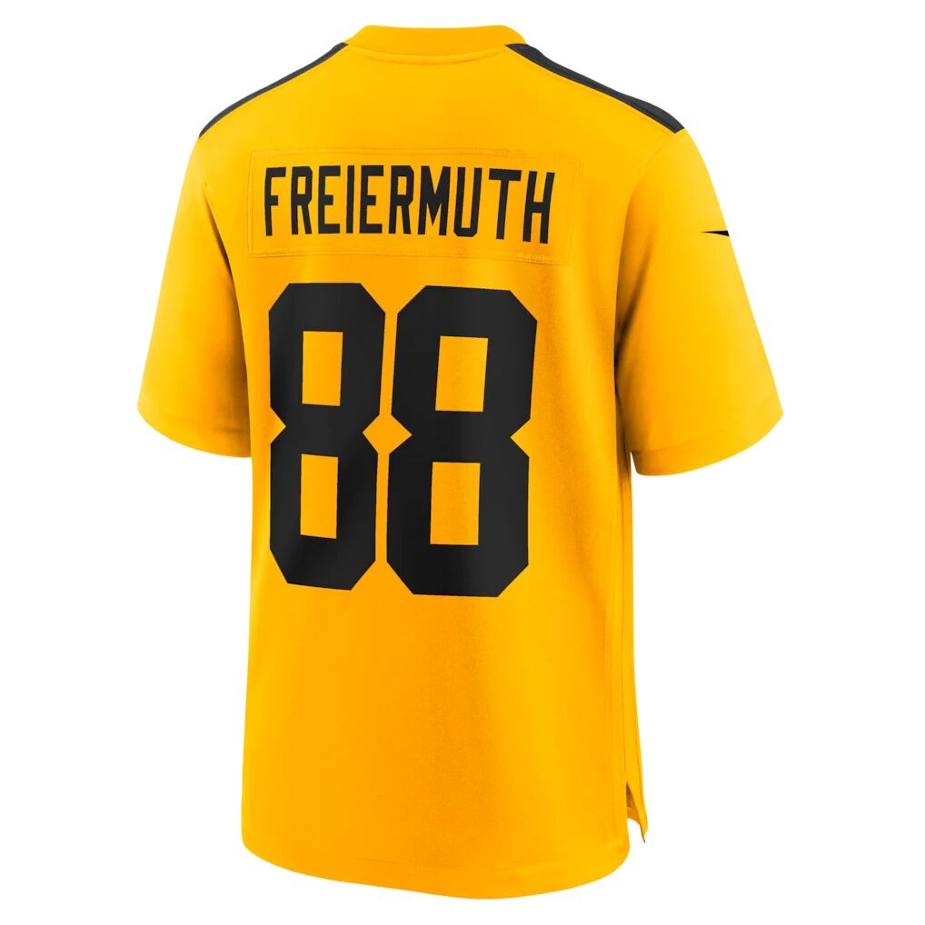 Pat Freiermuth Pittsburgh Steelers Nike Alternate 1933 Throwback Game Jersey