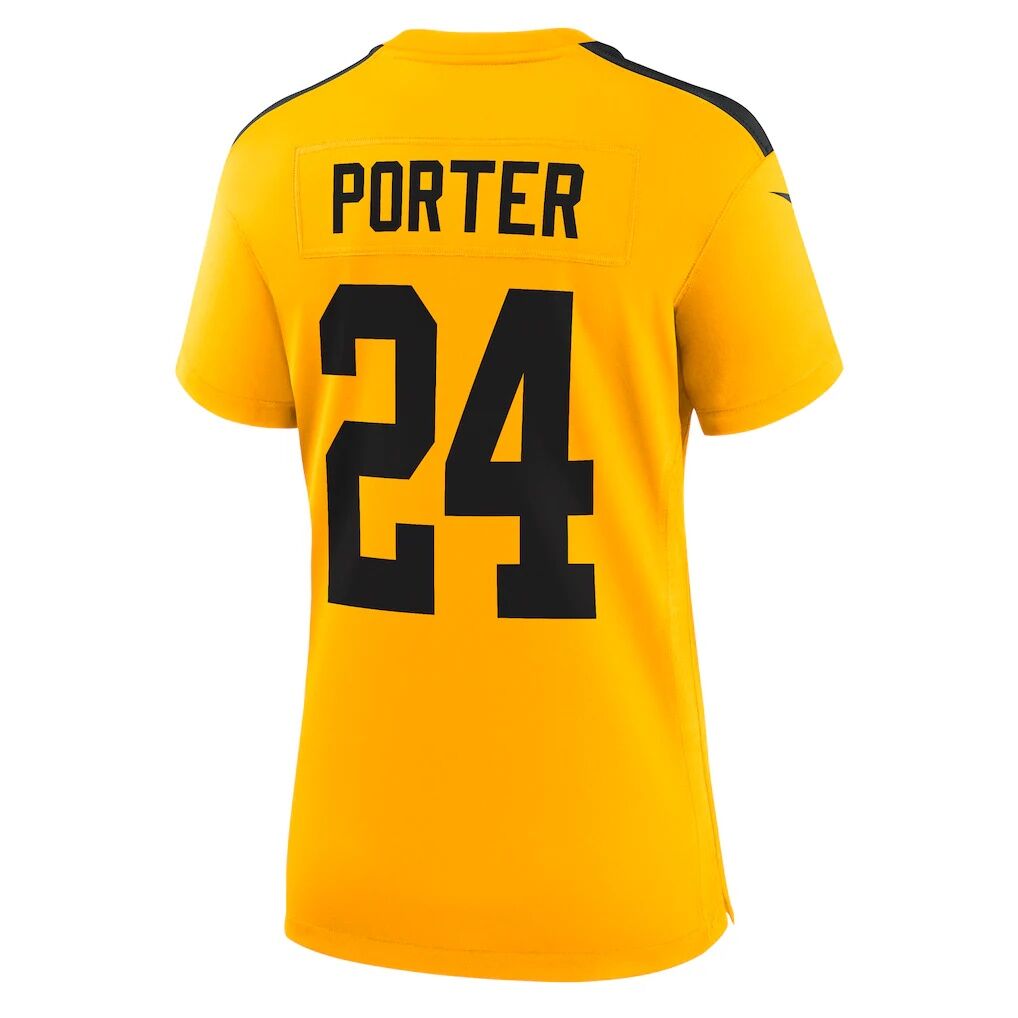 Joey Porter Jr. Pittsburgh Steelers Nike Women's Alternate 1933 Throwback Game Jersey