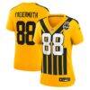 Pat Freiermuth Pittsburgh Steelers Nike Women's Alternate 1933 Throwback Game Jersey - Gold - Front View