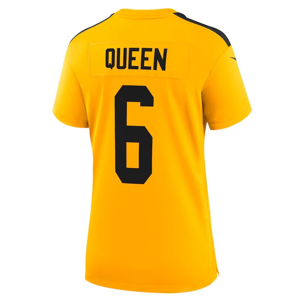Patrick Queen Pittsburgh Steelers Nike Women's Alternate 1933 Throwback Game Jersey