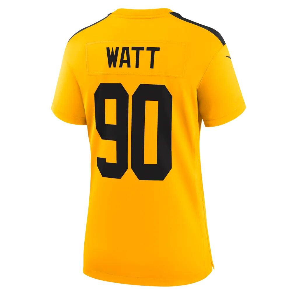 T.J. Watt Pittsburgh Steelers Nike Women's Alternate 1933 Throwback Game Jersey