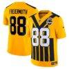 Pat Freiermuth Pittsburgh Steelers Nike Alternate Vapor F.U.S.E. Limited Jersey - Gold - Front View