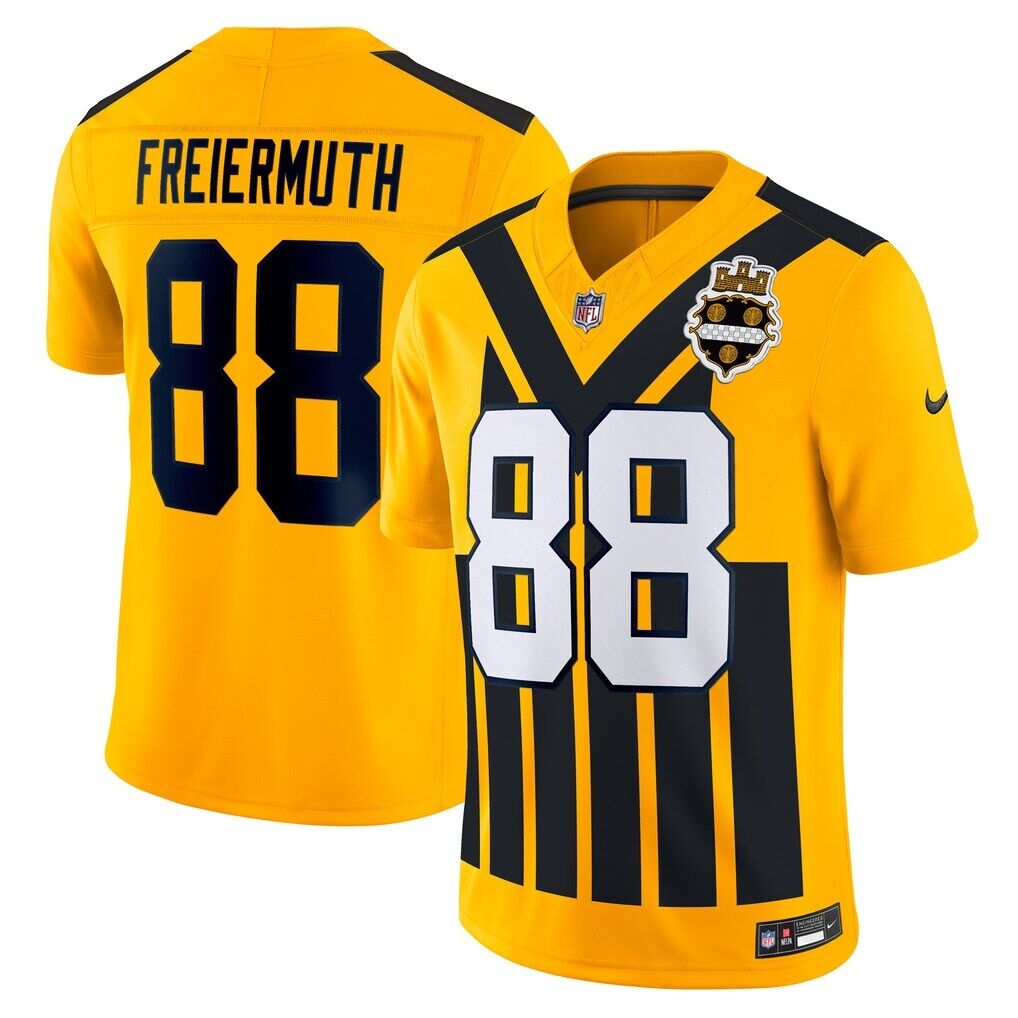 Pat Freiermuth Pittsburgh Steelers Nike Alternate Vapor F.U.S.E. Limited Jersey