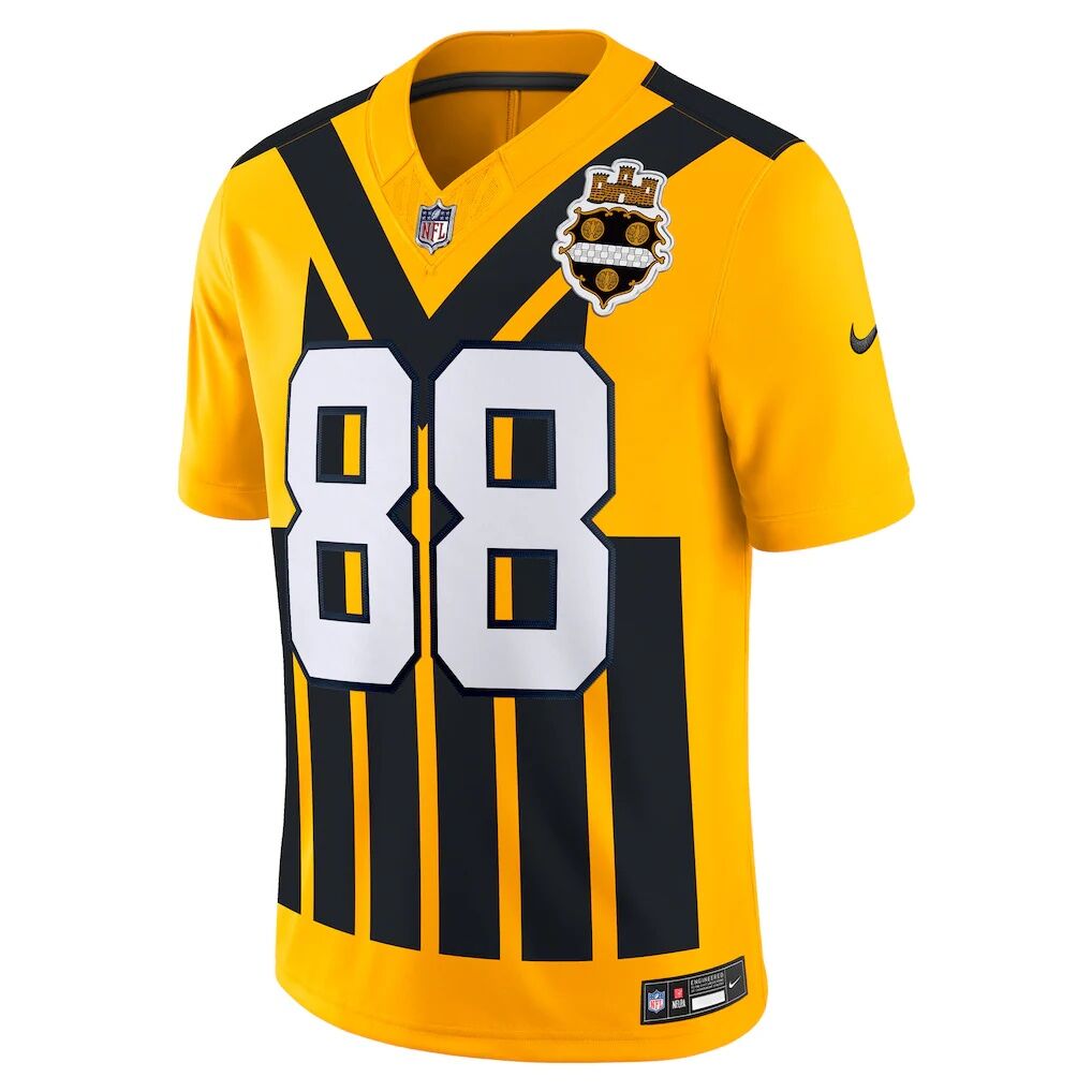 Pat Freiermuth Pittsburgh Steelers Nike Alternate Vapor F.U.S.E. Limited Jersey