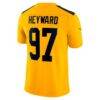 Cameron Heyward Pittsburgh Steelers Nike Alternate Vapor F.U.S.E. Limited Jersey - Gold - Detail View