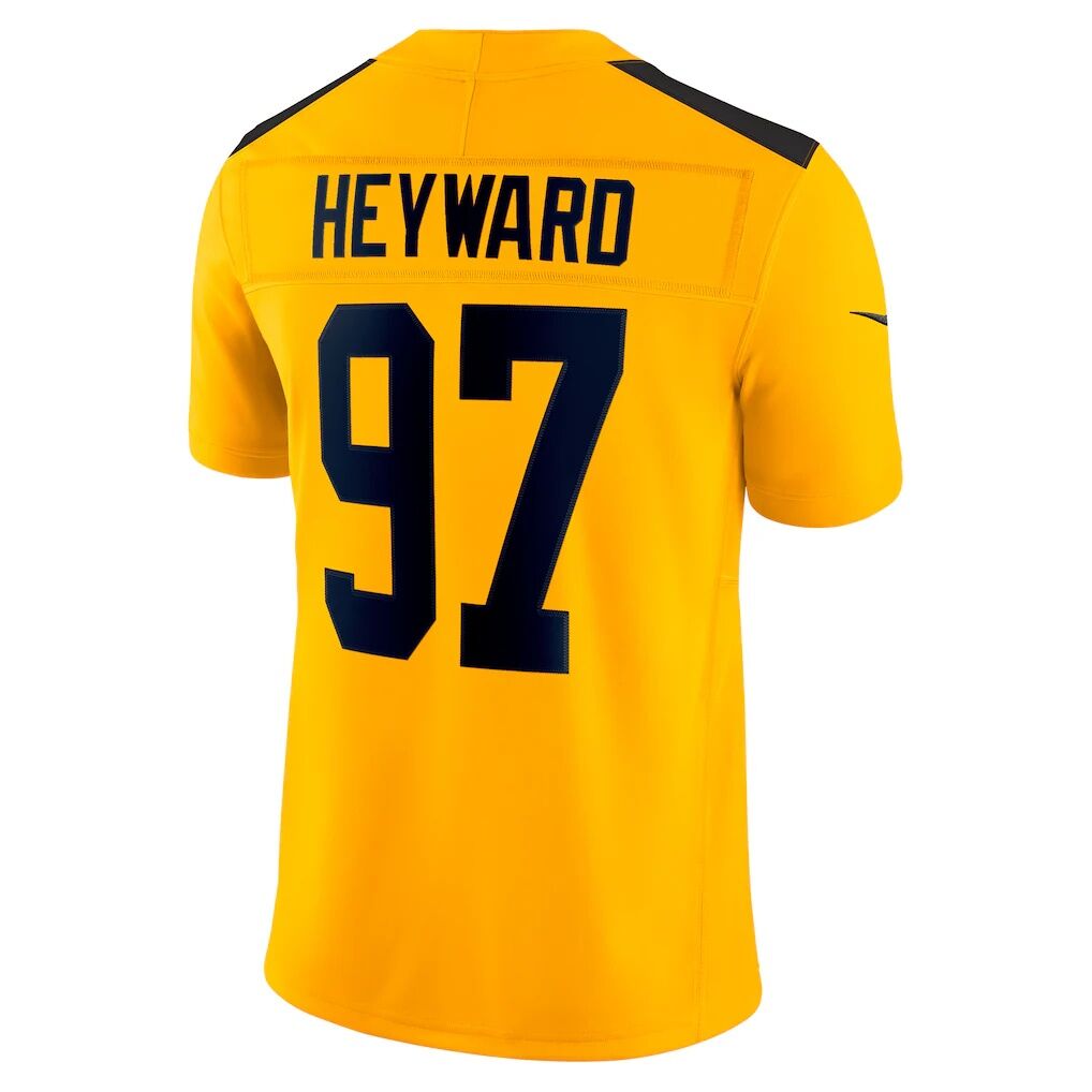 Cameron Heyward Pittsburgh Steelers Nike Alternate Vapor F.U.S.E. Limited Jersey