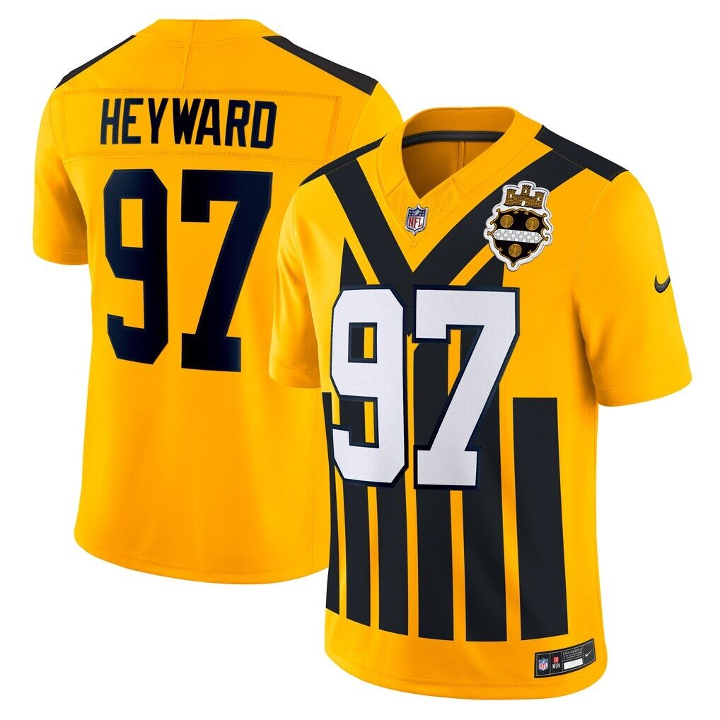 Cameron Heyward Pittsburgh Steelers Nike Alternate Vapor F.U.S.E. Limited Jersey
