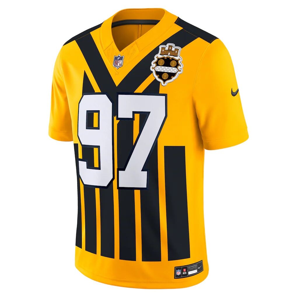 Cameron Heyward Pittsburgh Steelers Nike Alternate Vapor F.U.S.E. Limited Jersey