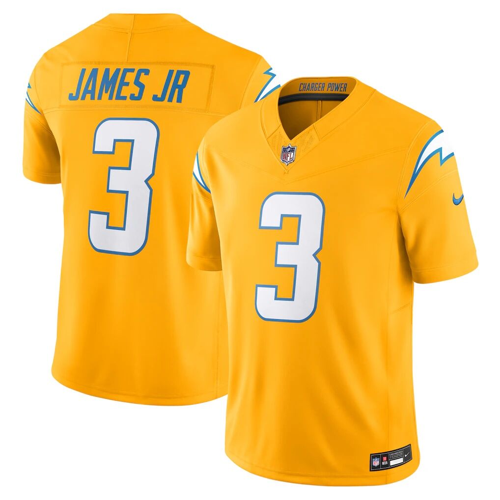 Derwin James Jr. Los Angeles Chargers Nike Alternate Charger Power Vapor F.U.S.E. Limited Jersey