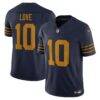 Jordan Love Green Bay Packers Nike The 1923 Classic Vapor F.U.S.E. Limited Jersey - Navy - Front View