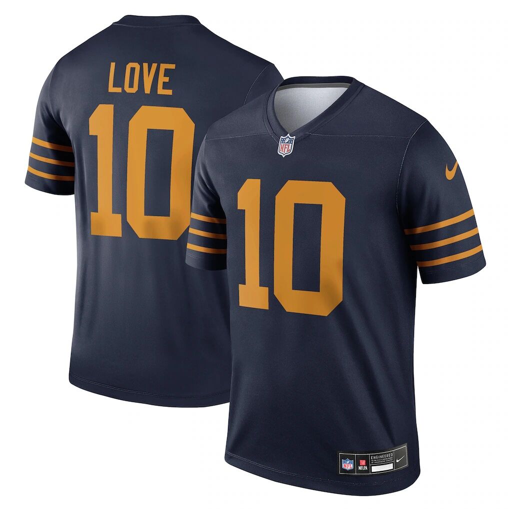 Jordan Love Green Bay Packers Nike The 1923 Classic Legend Player Dri-FIT Top