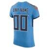 Tennessee Titans Nike Team Vapor F.U.S.E. Elite Custom Jersey - - Detail View