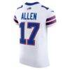Josh Allen Buffalo Bills Nike Vapor F.U.S.E. Elite Jersey - White - Alt2