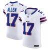 Josh Allen Buffalo Bills Nike Vapor F.U.S.E. Elite Jersey - White - Front View