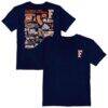 Cal State Fullerton Titans Vive La Fete Toddler Impressions Artwork T-Shirt - Navy - Front View