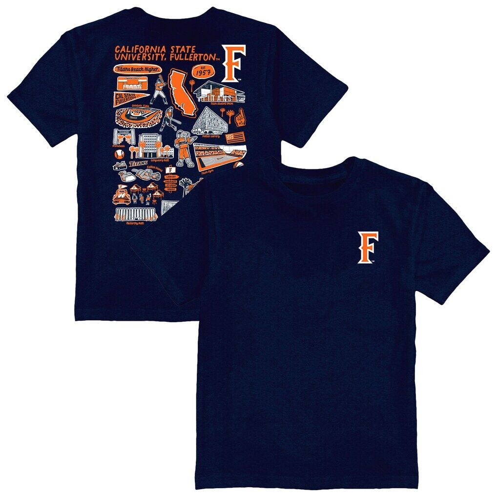 Cal State Fullerton Titans Vive La Fete Toddler Impressions Artwork T-Shirt