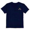 Akron Zips Vive La Fete Youth Impressions Artwork T-Shirt - Navy - Side View