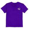 Abilene Christian University Wildcats Vive La Fete Youth Impressions Artwork T-Shirt - Purple - Side View